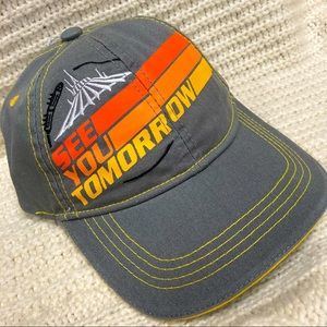 Disney Space Mountain "See You Tomorrow" Baseball cap - NWT
